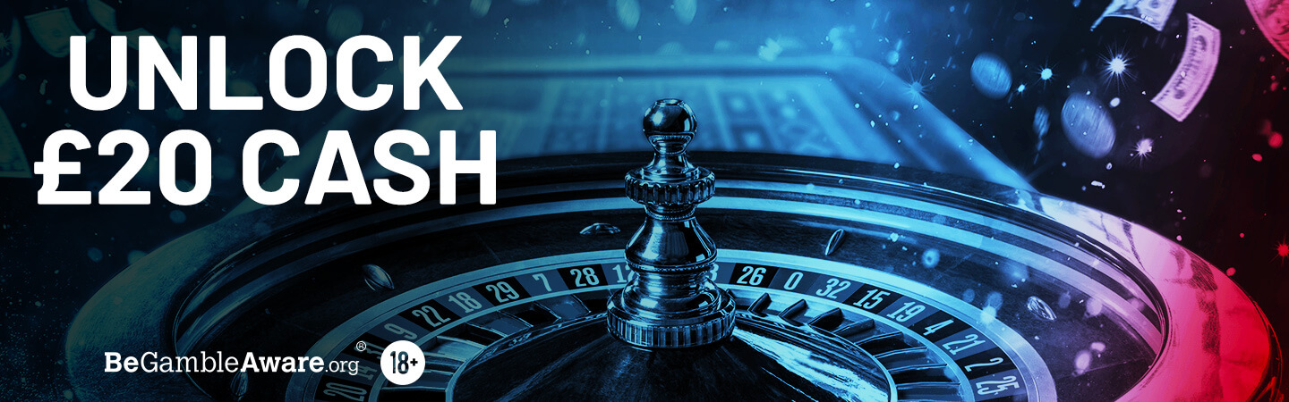 Stake and get £20
