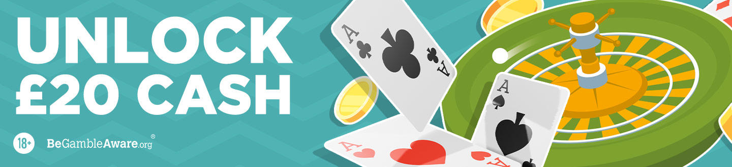 Stake and get £20